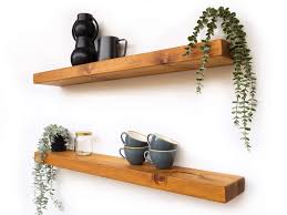 Rustic Floating Shelf 15cm Depth