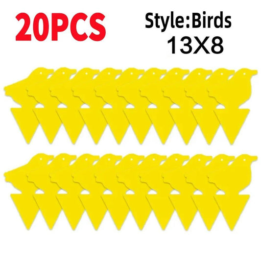 10-30PCS Yellow Insect Traps