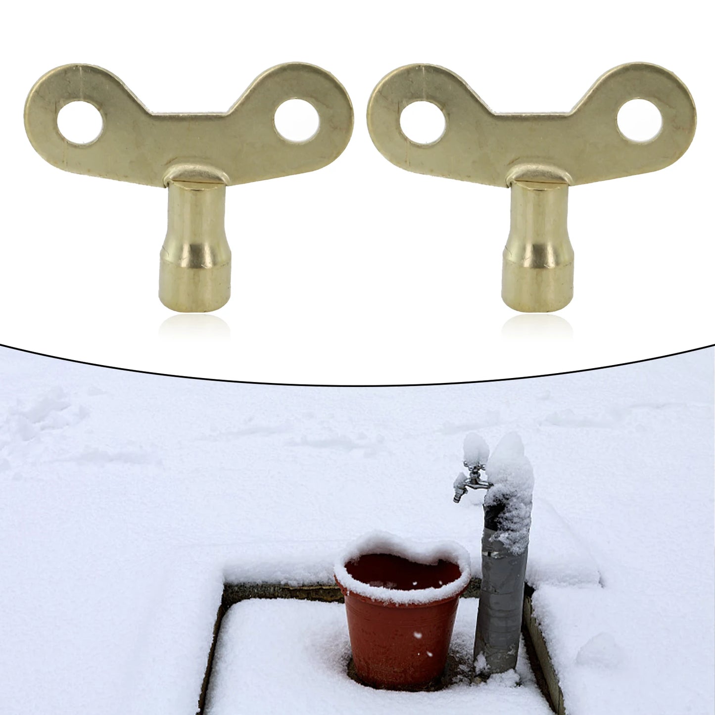 Radiator Bleed Key Set (2pcs)