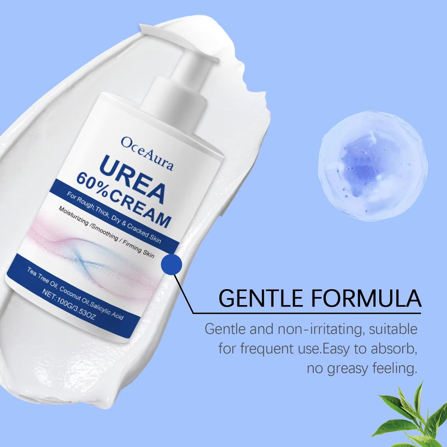 60% Urea Moisturizing Foot Cream