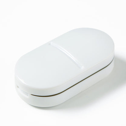 Stainless Steel Pill Cutter Portable Tablet Splitter