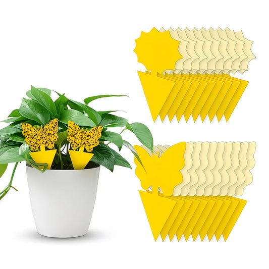 10-30PCS Yellow Insect Traps