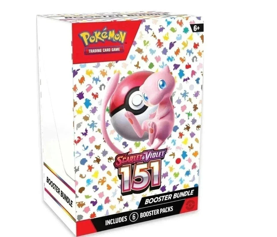 Pokemon TCG Scarlet & Violet 151 Booster Bundle Box | 6 Packs |